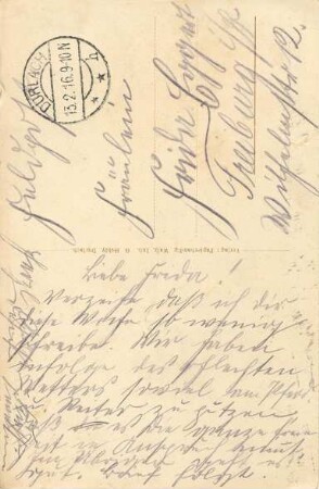 Erster Weltkrieg - Feldpostkarten