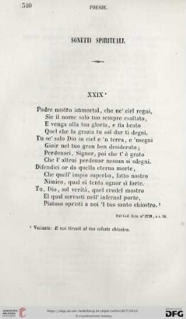 Sonetti Spirituali