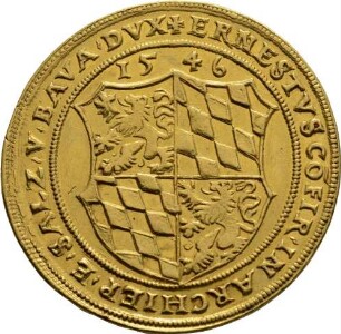 Münze, 10 Dukaten, 1546