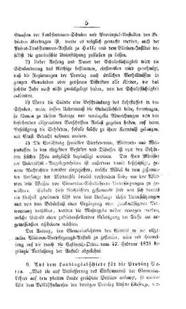 Aus dem Landtagsabschiede für die Provinz Posen