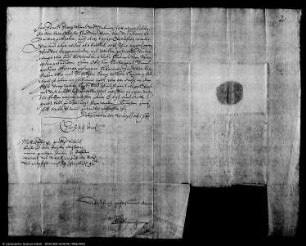 Korrespondenz der Fürstin Dorothea von Anhalt-Dessau mit verschiedenen auswärtigen fürstlichen Personen