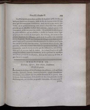 Chapitre III. Généraux, Officiers, État-Major, Subsistances, Ministre de guerre.