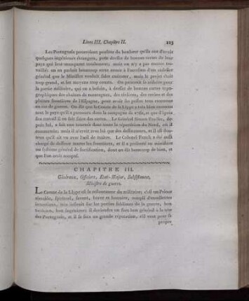 Chapitre III. Généraux, Officiers, État-Major, Subsistances, Ministre de guerre.