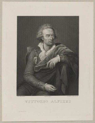 Bildnis des Vittorio Alfieri