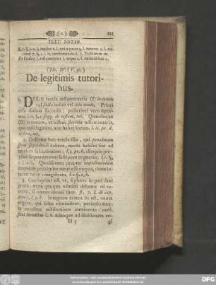 (Tit. IV. (V. 30.) De legitimis tutoribus.