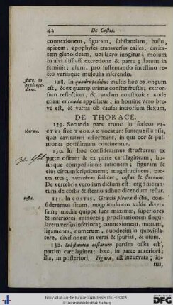 De Thorace.