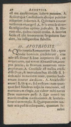 17. Apotheosis