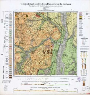 [2529] Poetrau, Geologische Karte von Preußen und benachbarten Bundesstaaten