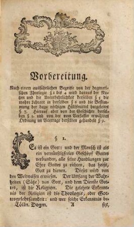 Johann Gottlieb Töllners ... Grundriß der dogmatischen Theologie