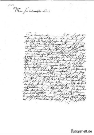 2: Brief von Johann Georg Sulzer an Johann Wilhelm Ludwig Gleim