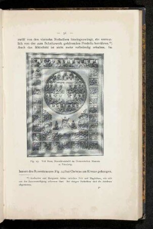 Fig. 23. Veit Stoss, Rosenkranztafel im Germanischen Museum zu Nürnberg.
