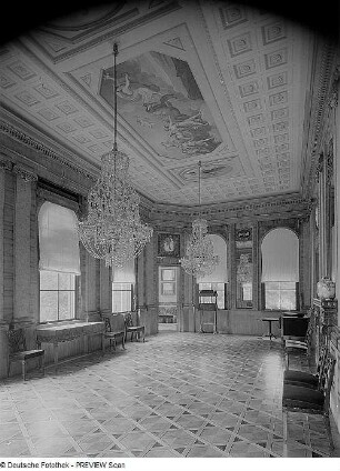 Berlin-Zehlendorf. Schloß Pfaueninsel (1794/1797), Inneres, Saal