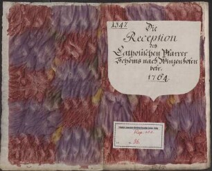 Reception des katholischen Pfarrers Schöms nach Winzenhofen