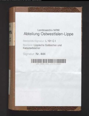 Salbuch des Amtes Sternberg von 1858, Bd. 4