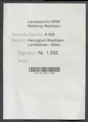 Landpfennigmeistereirechnungen April 1662-Januar 1663