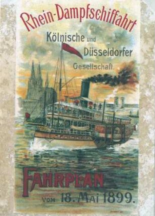 Fahrplan der KD 1899