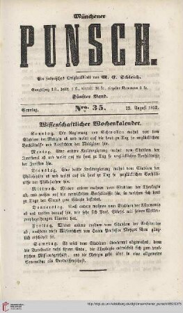 Nro. 35 (22. August 1852)