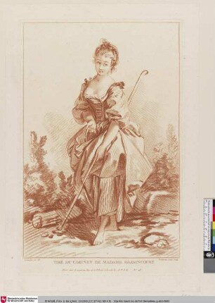 [Schäferin; Bergère]