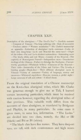Chapter XXIV. Description of the aborigines ...