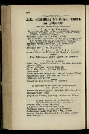 Verwaltung der Berg-, Hütten- und Salzwerke