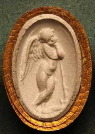 Lyseros, der dritte Cupido, mit umgekehrter Fackel (Daktyliothek, Supplement)