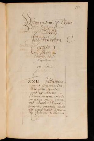 Nachweis von Handschriften Leonhard Thurneissers