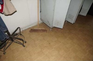 Flur in einer Flüchtlingsunterkunft