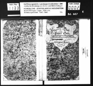 Lager- und Kanonsbuch über die verkauften Kammergüter zu Forchtenberg (Schäferei).