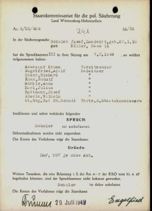 Schuler, Josef