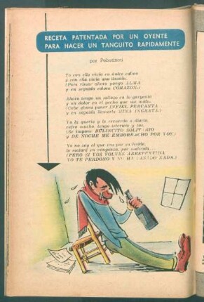 Receta patentada por un oyente para hacer un tanguito rapidamente