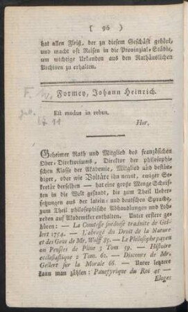 Formey, Johann Heinrich