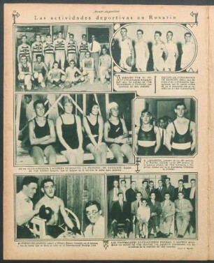 Las actividades deportivas en Rosario [Fotografías]