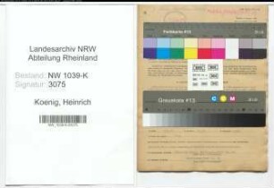 Entnazifizierung Heinrich Koenig , geb. 17.01.1899 (Landwirt)