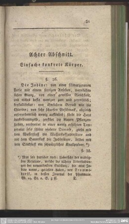 Achter Abschnitt. Einfache konkrete Körper