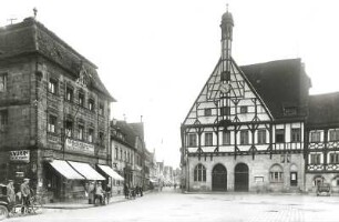 Forchheim, Markt : Forchheim. Markt mit Rathaus