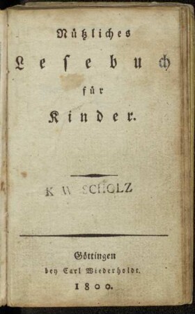 Nützliches Lesebuch für Kinder