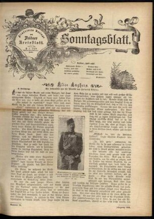 Ausgabe vom Sonntag, den 19. April 1903.
