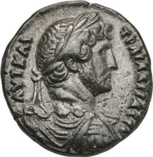 Hadrian (117-138 n. Chr.): Alexandria / Ägypten, 127/128 n. Chr. – Tetradrachme