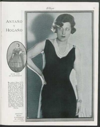 Antaño y hogaño