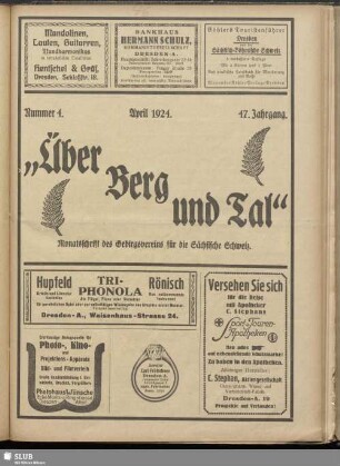 Nummer 4, April 1924