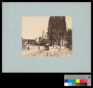 Constantinopel / Ein Theil der alten Stadtmauer.