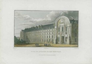 Hotel des Invalides, Facade principale.