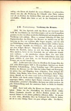 § 33 [38]. Fortsetzung. Verehrung des Kreuzes.