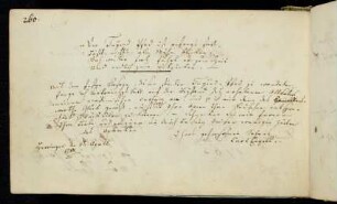 260-261 Engels, Carl mit Federzeichnung