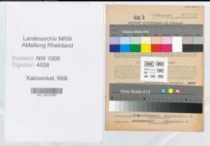 Entnazifizierung Willi Katzwinkel, geb. 17.01.1890 (Fuhrunternehmer)