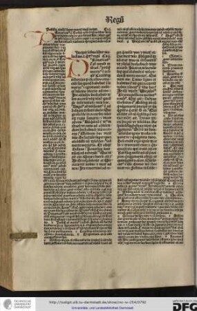 Incipit secundus liber Malachim id est quartus regum.