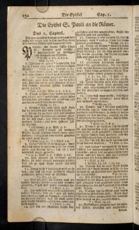 152-166, 6. Die Epistel St. Pauli an die Roemer