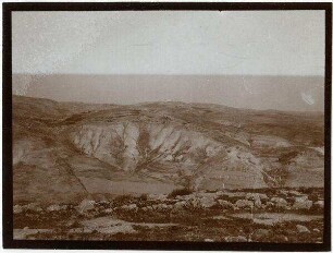 Gegenüber derdosi (Ölberg) am w. ennar [wadi en-nar] Blick n. NW