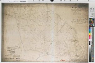 Beelen (Beelen), Umlegung Beelen-Axtbachtal, alter Bestand Bl.11 Clarholz Flur 14