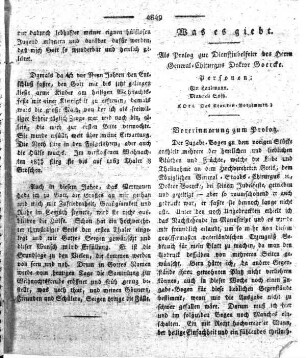462stes Stück, Sonnabend, den 8. November 1817